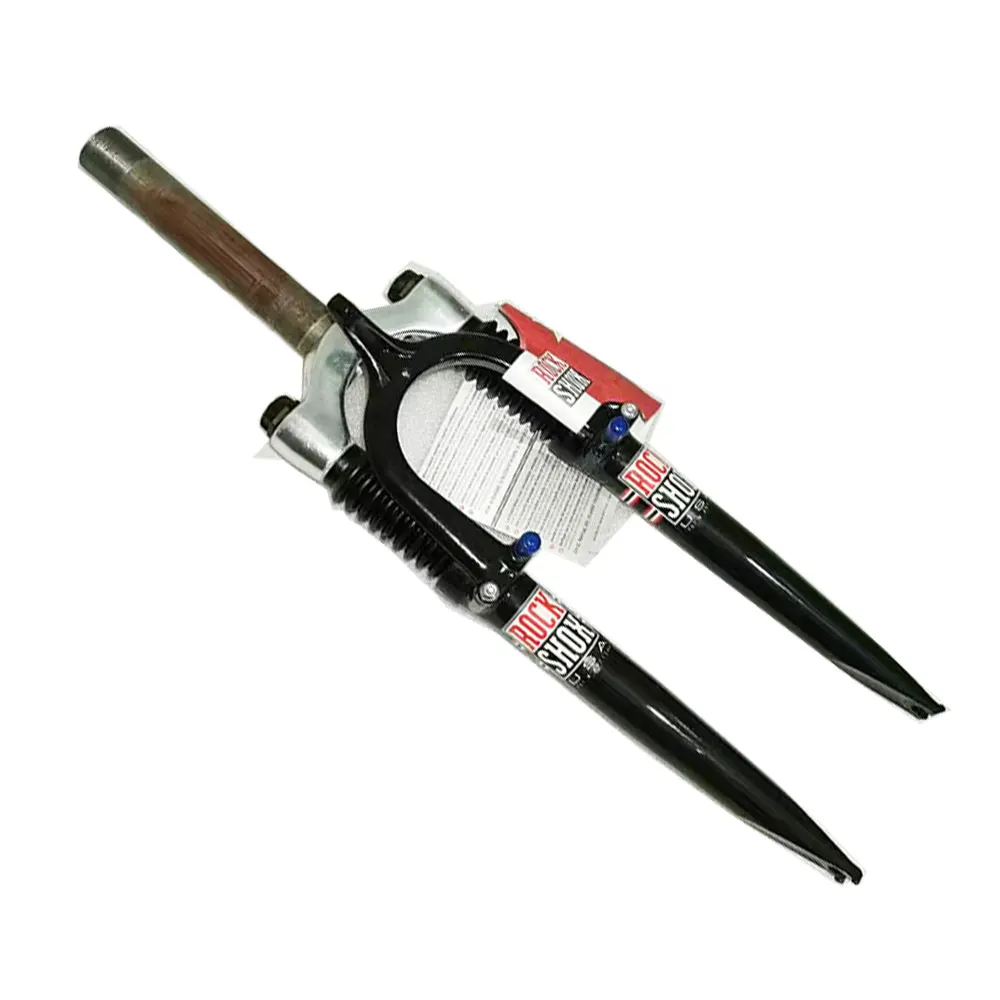 Stock limited 26er Inch Rock Shok 28.6mm Riser Mountain Bike Ultra-light V Brake Oil Spring Suspension MTB Fork