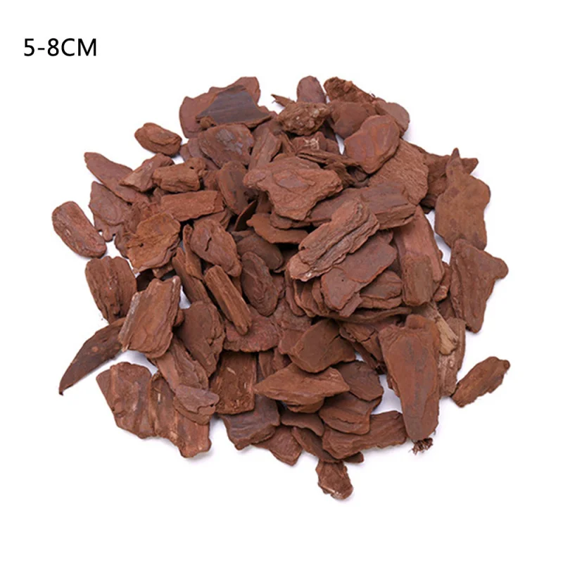 100g/Pack Aquarium Decoration Fish Tank Landscaping Turtle Crawling Pet Terrarium Pine Chips Decoration DIY Accessories