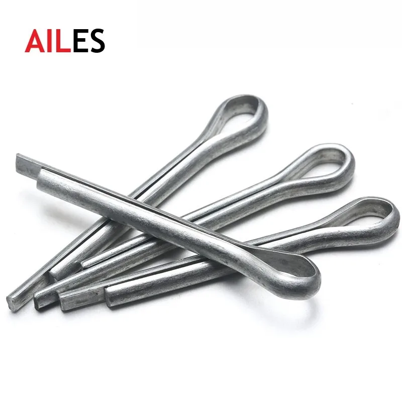 

M8 M10 M12 Carbon Steel Zinc Plated U Shape Spring Cotter Hair Pin Split Clamp Tractor Open Elastic Clip