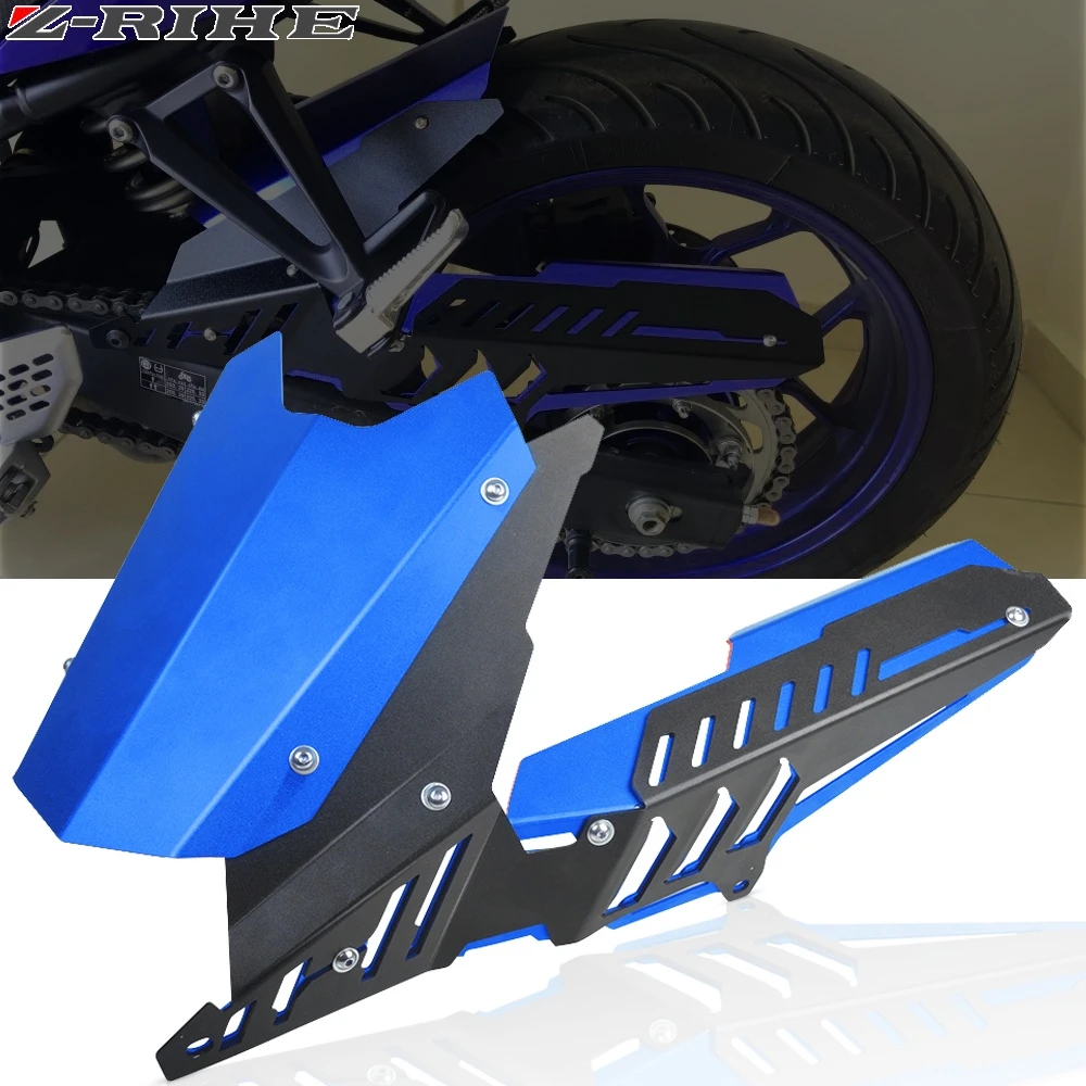 

For Yamaha YZF R3 R25 MT-03 MT-25 MT03 Aliminum Rear Fender Set Refit Plate Mudguard Tire Wheel Hugger Mud Splash Guard Fairing