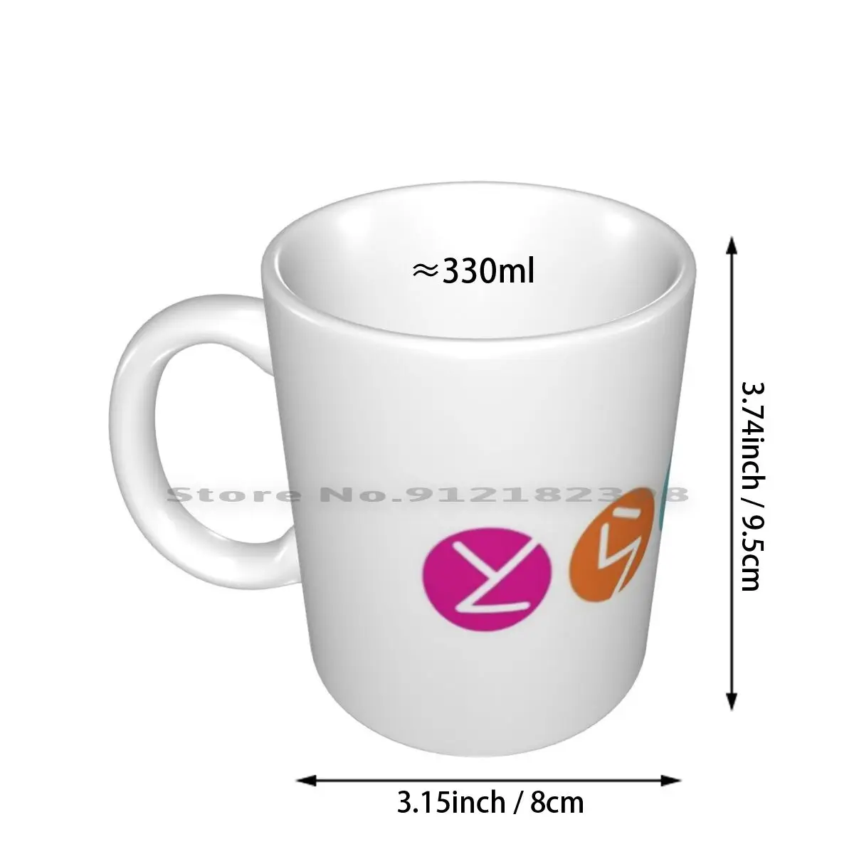 Toradora! Logo Ceramic Mugs Coffee Cups Milk Tea Mug Toradora Anime Japanese Manga Taiga Japan Logo Tiger Kawaii Aisaka Ami