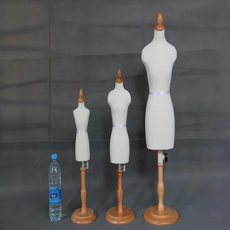 

1PC Women's Half Body Dressmaker Mannequins, Sewing for Clothes,Busto Foam, Standard 1:4 Scale Jersey Bust, Mini Size, D241