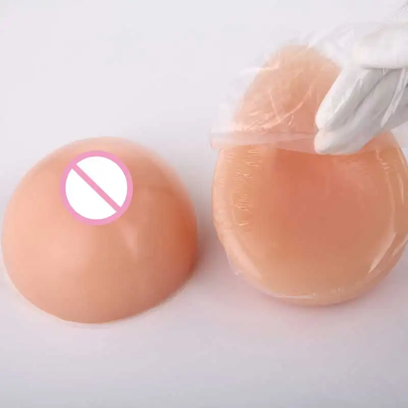 Realistic Shemale Fake boobs False Breast Forms Crossdresser Boobs Silicone Adhesive Breast Tits For Drag Queen Crossdresser