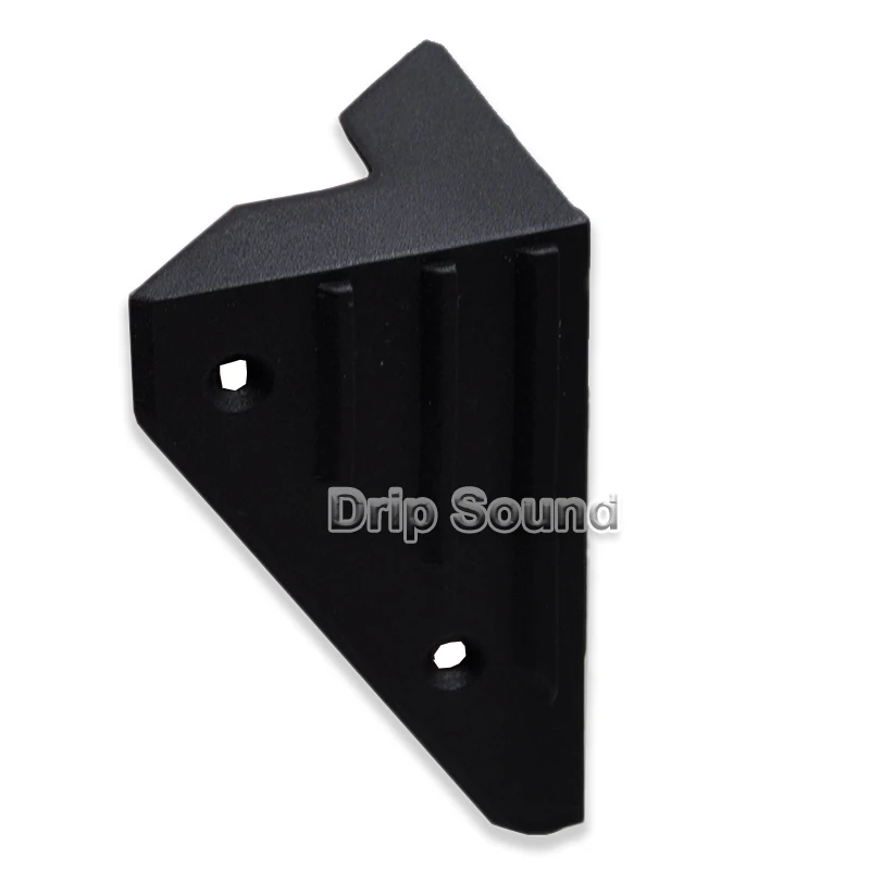 4 قطعة 70x42 مللي متر حامي الزاوية البلاستيكية الديكور الآمن الزاوية اليمنى غطاء للحماية لصندوق مكبر الصوت