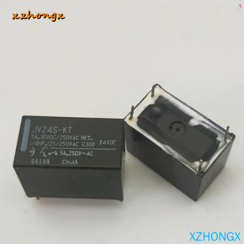 

JV24S-KT 24V 24VDC DIP-4 5A 30VDC 250VAC