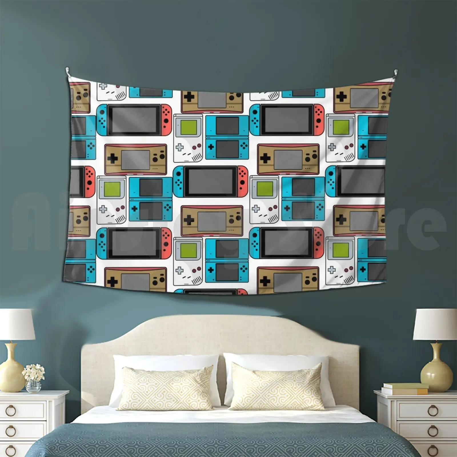 Consoles Customized Tapestry Switch Gameboy