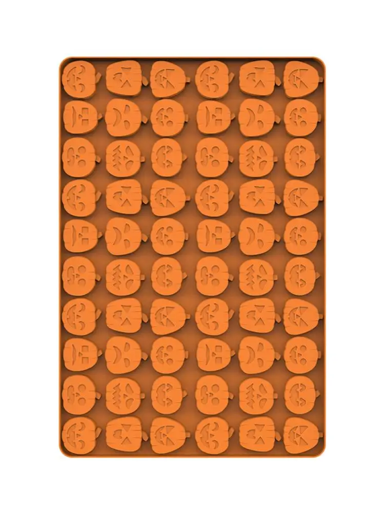 Pumpkin Ghost Silicone Baking Molds Puppy Dog Silicone Mold 60 Or 70 Cavity Reusable Superb Cooking Mould Up To 110 Celsius Hig