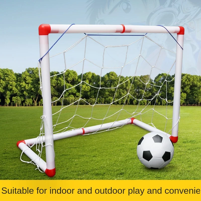 56/86/106/120Cm Indoor Soccer Football Goal  with Ball Pump Children Sports Toys Boy Kids Outdoor Toys Sports Free shipping