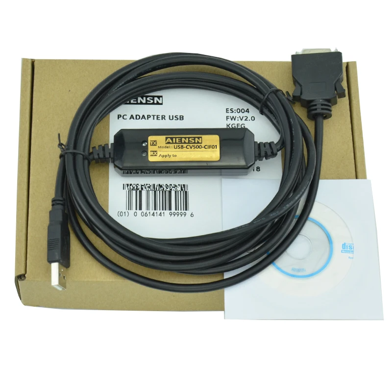 Suitable for Omron C200H-MC221 motion module debugging cable data cable USB-CV500-CIF01