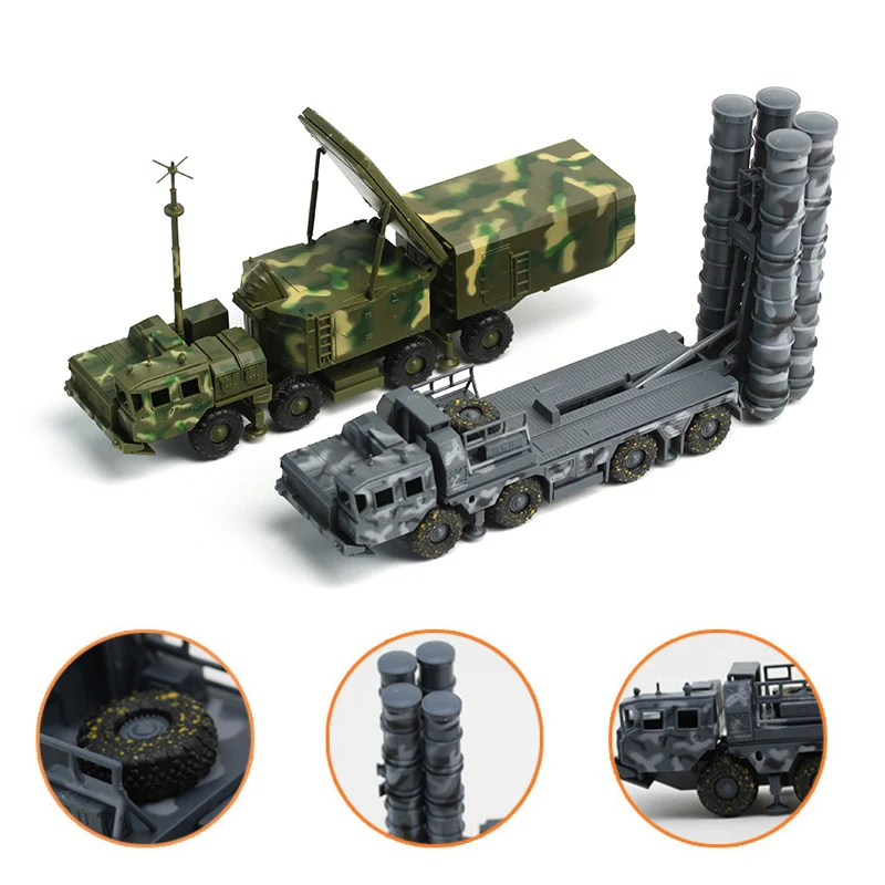 1/72 Russia Army  S-300 T-14 Armata T90MS Main Battle Tank PLZ-05 Puzzle Armored Vehicle Model Building Military Car Toy Gift