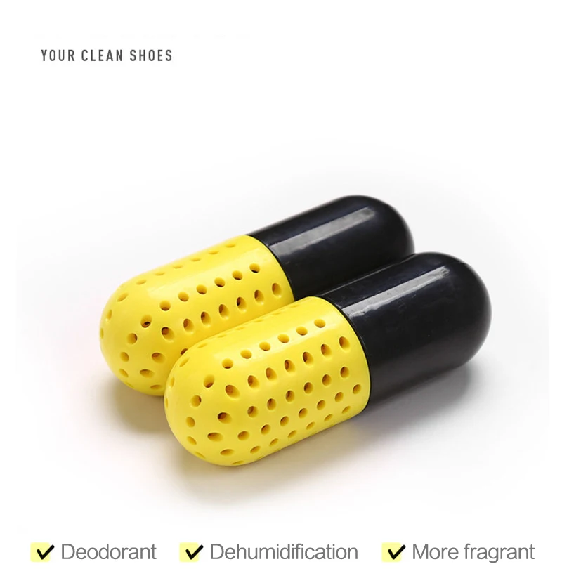 2pcs Shoe Deodorant Stretching Pill shape Deodorant Sterilizer Shoes Dryer Drying Heater Warmers Shoe Dryer moisture absorber