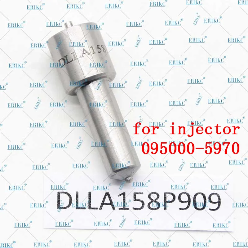 ERIKC Dlla 158 p 909 High Precision Fuel Injector Nozzle  DLLA 158 P909  for Denso 095000-5970 HINO 700 FS & SS E13C Euro IV