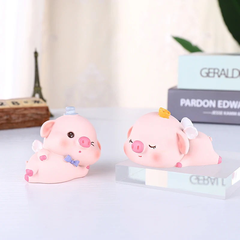 

Creative cute pig ornaments home living room office study desktop home decoration personalized animal furnishings