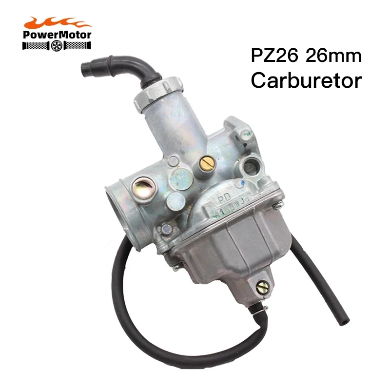 

Carburetors Pitbike 125CC CG125 For Honda Keihin PZ26 26mm CB125 TRX250 TRX 250EX XR100 XR200 Enduro Motorcycle Carburetor