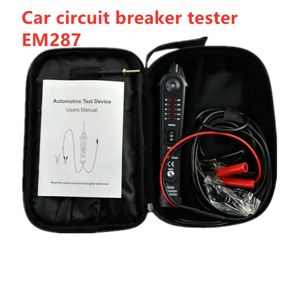 

Car All-Sun EM287 Automotive Circuit Breaker Meter Test Device Car Diagnostic tool Tester allsun EM287