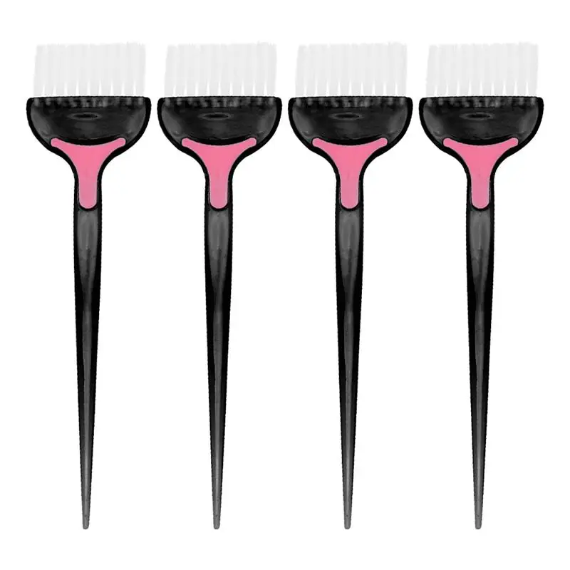 4Pcs Haarverf Borstels Haarkleuring Borstels Kapperszaak Salon Haar Verven Borstels Haar Verven Borstel Gezicht Masker Borstel Set