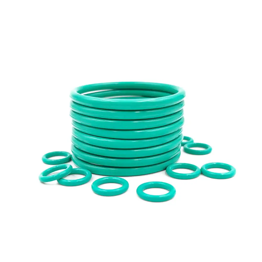 

2Pcs Green/Brown OD 51-70mm FKM O Rings 2mm/2.4mm Wire Diameter Fluorine Rubber O Rings Gaskets O Ring Seals Washer