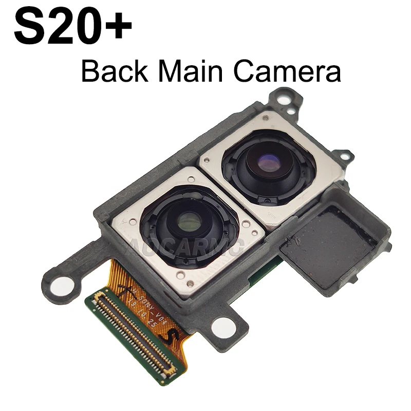 Aocarmo For Samsung Galaxy S20+ Front Faceing Camera S20 Plus S20U Ultra Back Rear Big Camera Ultra Wide Camera Flex Cable