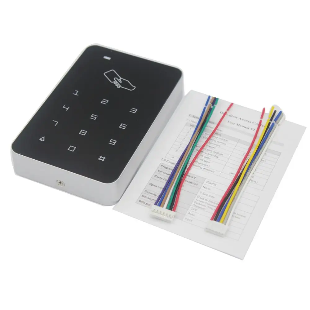 125khz RFID Access Control keypad reader access System Digital RFID Keypad Door Electric Lock opener RFID card reader 1000 users