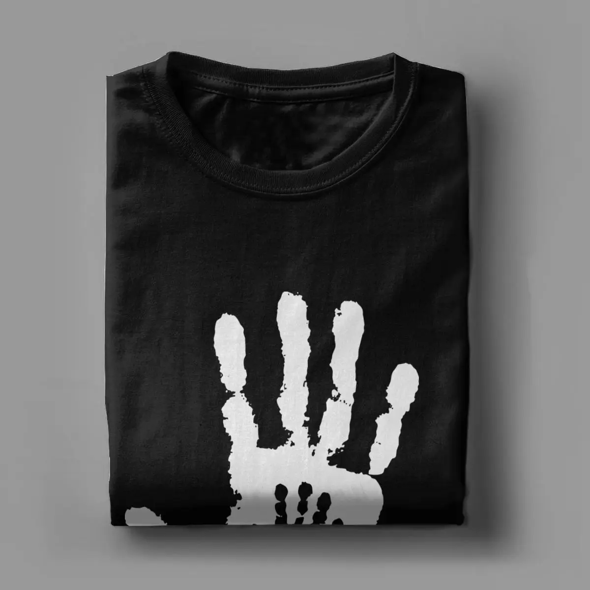 Vintage Death Stranding Hand T-Shirt Men O Neck Cotton T Shirt Kojima Hideo Short Sleeve Tee Shirt Gift Idea Clothes