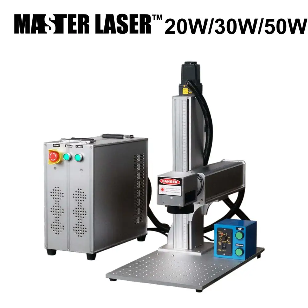 CNC портативная волоконная лазерная маркировочная машина 20 Вт 30 Вт 50 Вт ювелирный Металл Нержавеющая сталь