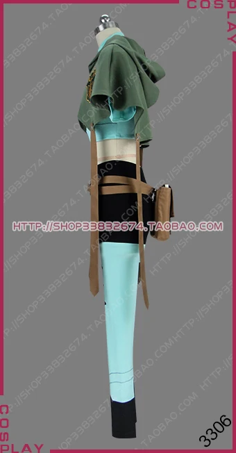 Black Clover Clover Kingdom Green Mantis squad of the Magic Knights Captain Jack the Ripper Uniform Anime Cosplay Costume S002