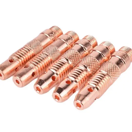 5PCS Tig Collet Body 10N30 10N31 10N32 10N28 Fit WP SR 17/18/26 Welding Torch