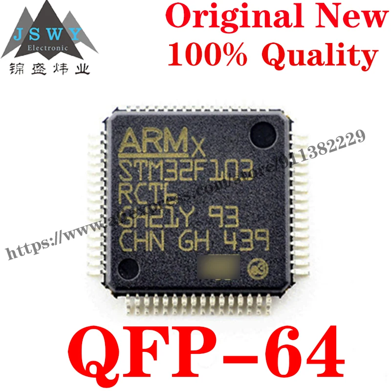 STM32F103RFT6 STM32F103RCT6 STM32F103R8T6 STM32F103CBT6 STM32F103C8T6 STM32F103T8U7 ARM Microcontroller-MCU Use arduino nano uno