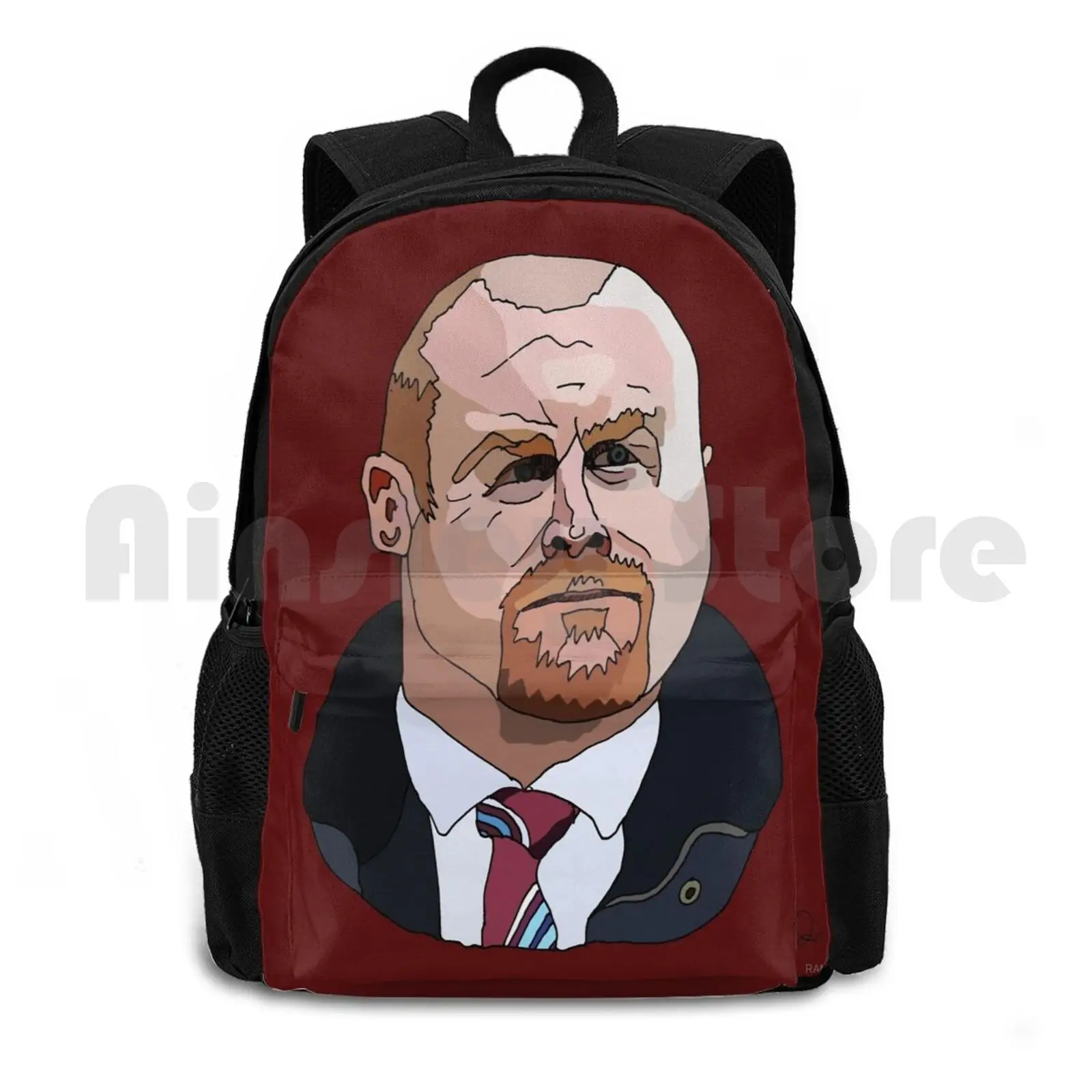 Sean Dyche Outdoor Hiking Backpack Riding Climbing Sports Bag Sean Dyche Burnley Burnley Football England Manager Ginger Beard