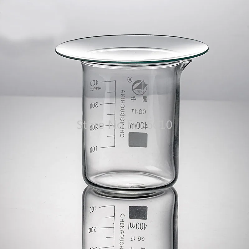Lab Glass Watch Dish Domed Hard Beaker Cover for School Experiment Laboratory Watch Glass