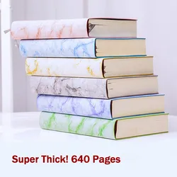 Super Thick 640Pages Ruled Notebook A5 Daily Notebook Life Records Best Sketchbook for 3-4 Years blank Writing traveling journal