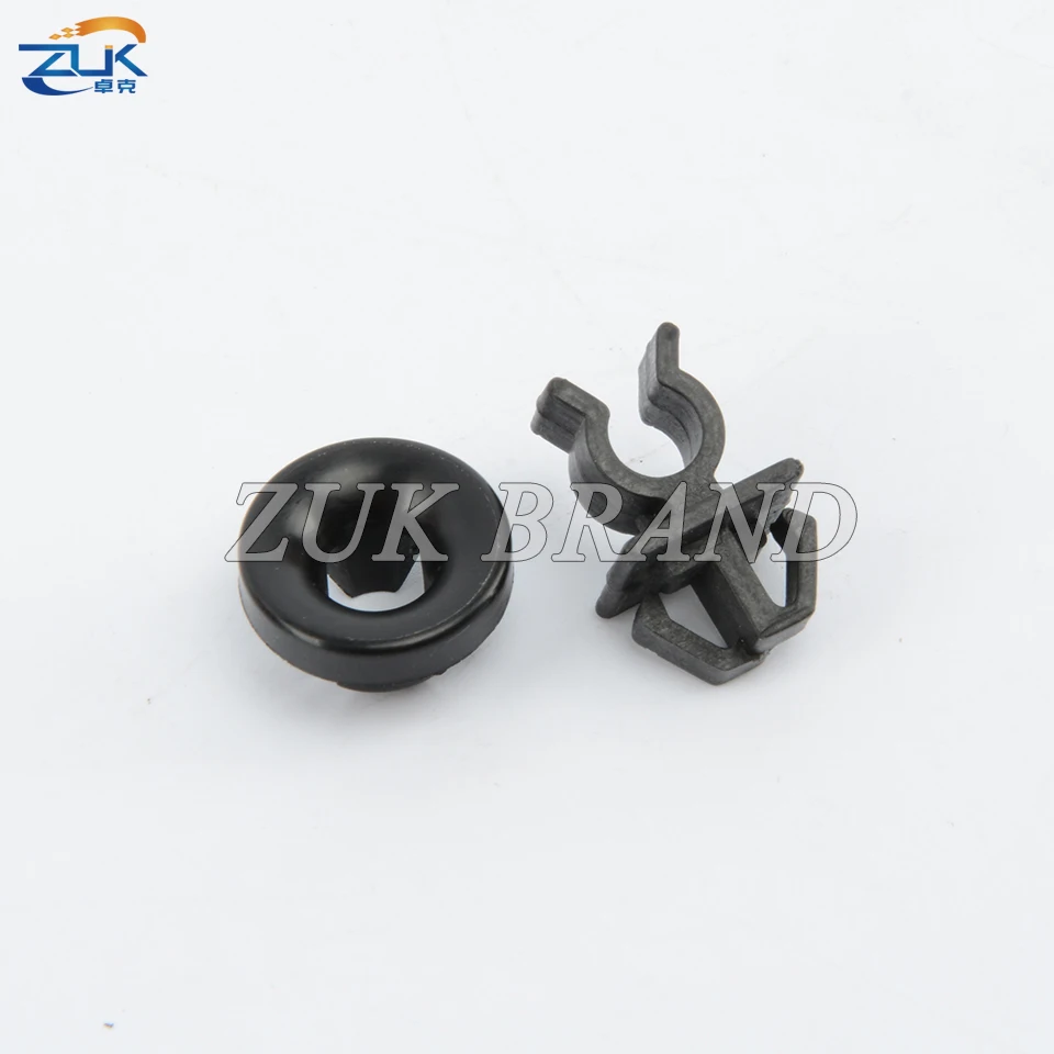 ZUK 2PCS Universal Car Engine Hood Stay Clips and Grommet For HONDA CIVIC ACCORD CRV FIT CITY Bonnet Support Fastener Washer