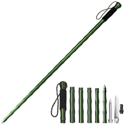 Outdoor Defense Tactical Stick Alpenstock, Hiking, Camping Equipment, Multifunctional Folding Tools, Walking Sticks