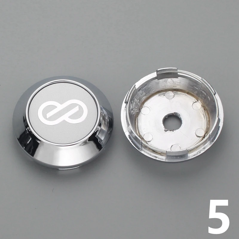 4pcs/lot 68mm car styling centro rodas advan racing silver center cap for enkei ssr xxr clip 62mm/2.44 inch with steel ring