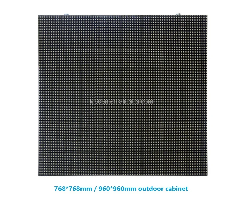 Módulo de pantalla LED P6 para exteriores, 192x192mm, SMD3535, resistente al agua