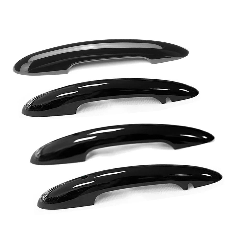 Voor Mini voor Cooper JCW F55 F54 Clubman F60 Countryman 4 Stuks Gloss Black Deurgreep Cover Exterieur Trim auto-Styling Accessoires