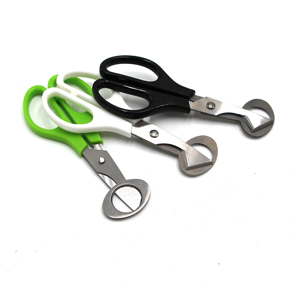 

45PCS Birds Quail Egg Eggs Scissors Pigeon Cutting Opener Cutter Kitchen Cracker Blade Knife Green Clipper Shear Slicers Tools