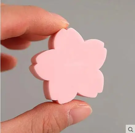 

1PC Fashion Cherry Blossom Shape Erasers School Correction Rubber Sakura Eraser Office Supply Stationery Kids Gift (SS-432)