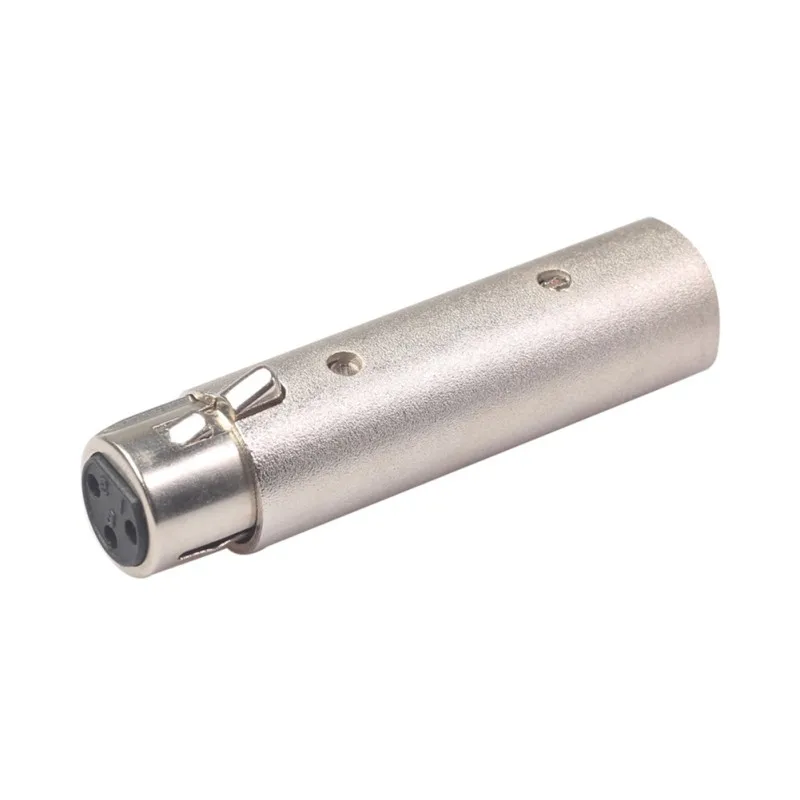 Bộ Chuyển Đổi 3 Pin XLR Nữ 5 Pin XLR Đầu Nối Nam Adapter Cho Máy Quay DMX Đèn Tín Hiệu Mới