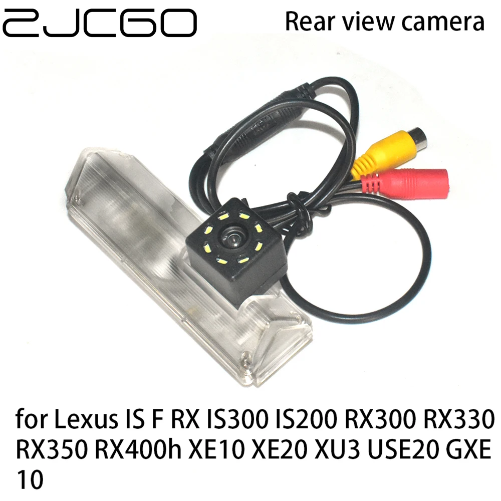 

ZJCGO Car Rear View Reverse Backup Parking Reversing Camera for Lexus IS F RX IS300 IS200 RX300 RX330 RX350 RX400h XE10 XE20 XU3