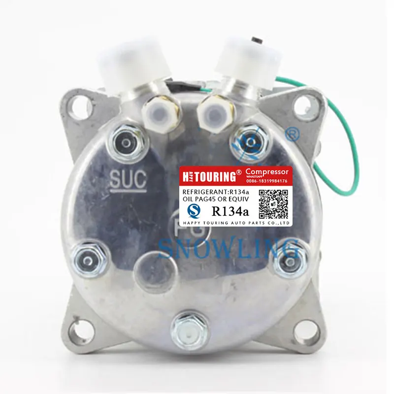 SD508 508 ساندر sd5h14 ضاغط 4509 6629 6669 U4509 U6629 U4514 SD-508 7 الأخدود حزام اعوج بكرة 5H14 #4