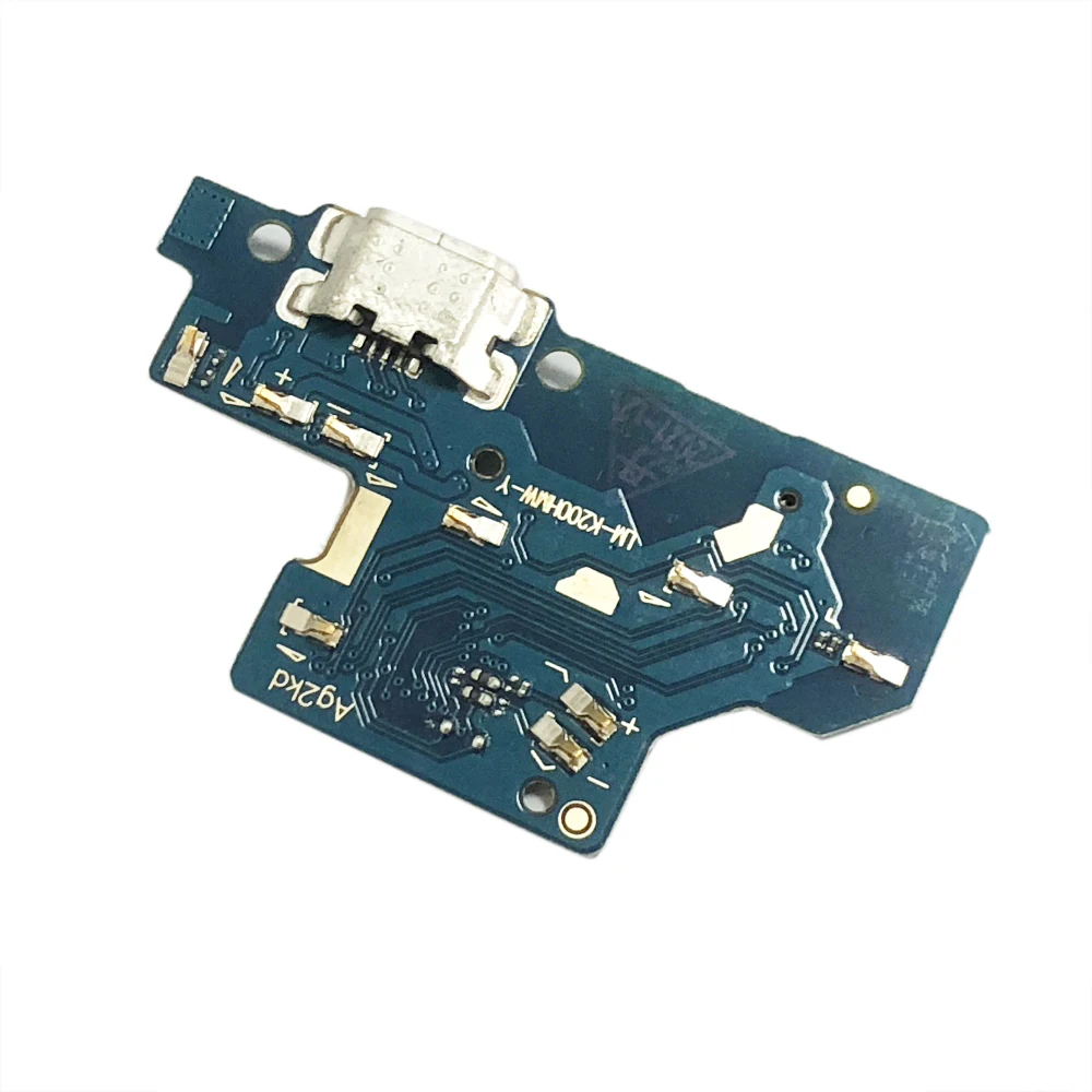 Mais placa de carregamento usb do cabo flexível do porto do conector da doca para lg k22/k22 k200hmw