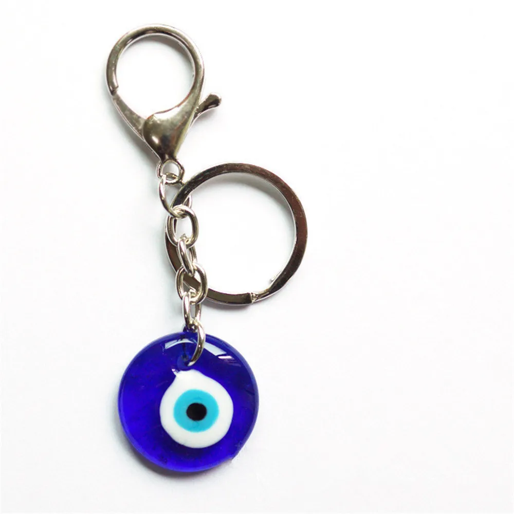 

Blue Eye Jewelry Keychain, Demon Glass, Evil Eyes Pendant, Tourist Souvenirs, Greece and Turkey, 1Pc