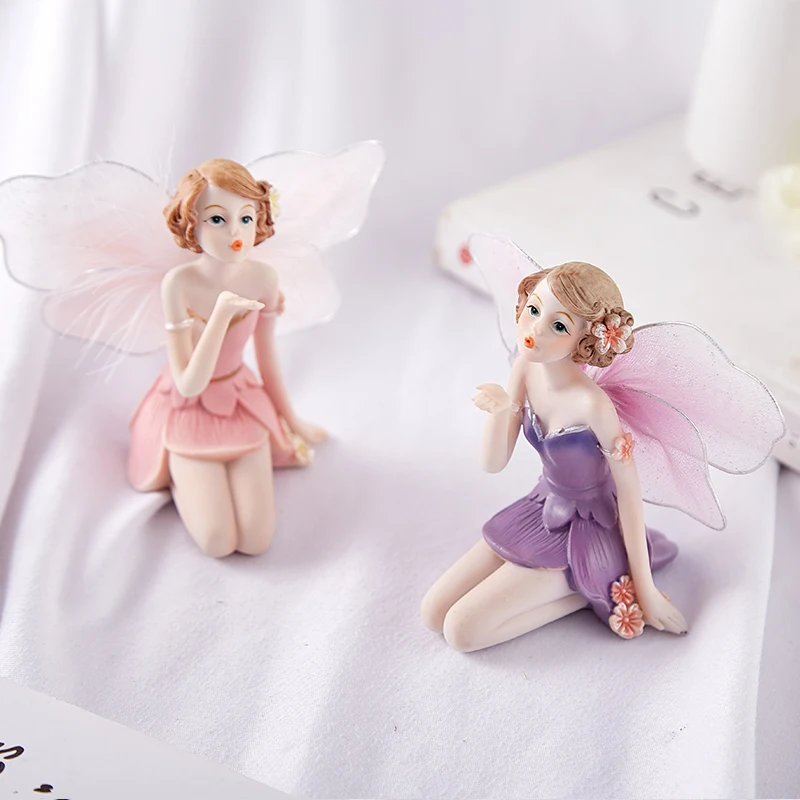 Decoration Model Room Home Fairy Girl Ornaments Cute Home Decoration Accessories Home Decor Miniature Figurines Miniature Garden