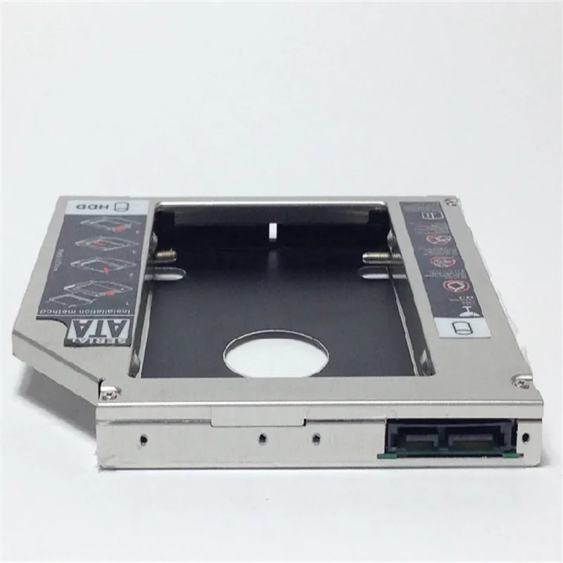 12.7mm SATA3 all-aluminum universal optical drive bit hard drive bay with panel screwdriver