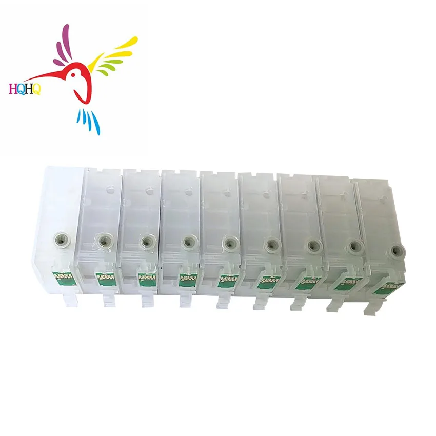 9pcs/Set T1571-T1579 Black Refill Ink Cartridge for Epson R3000 Printer Refillable with Permanent Chip t1571 Compatible Printing