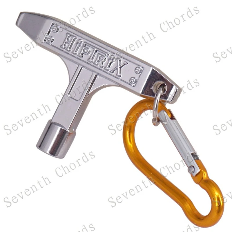 2Pcs Drum Skin Tuning Key Carabiner Drum Set Tool Key Wrench 4 Color Drum Key Wrench Accessories