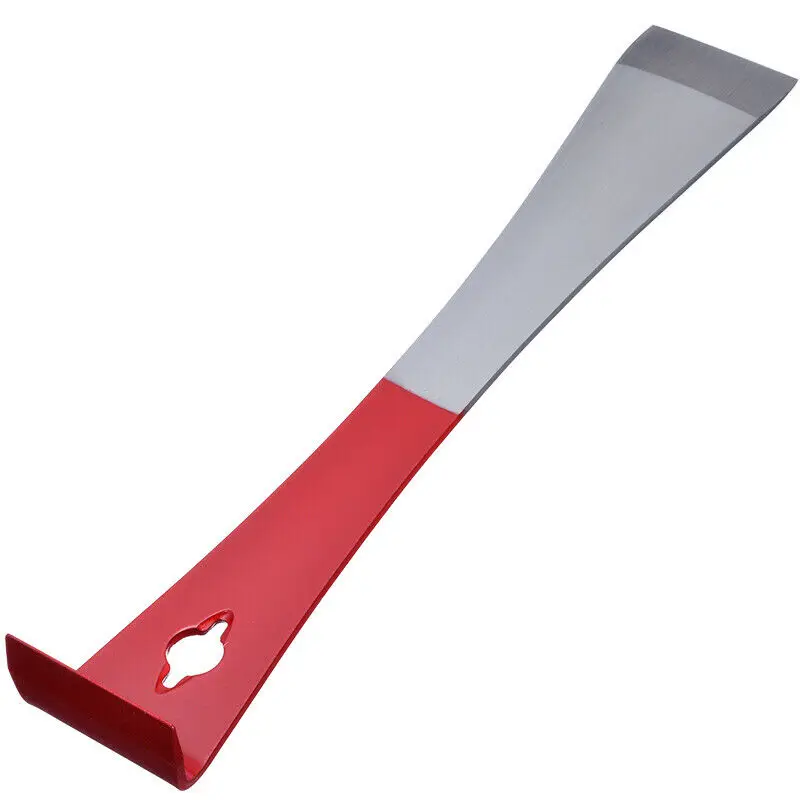 1PCS red honey scraper, beekeeping machine honey scraper, multifunctional stainless steel beekeeping tool