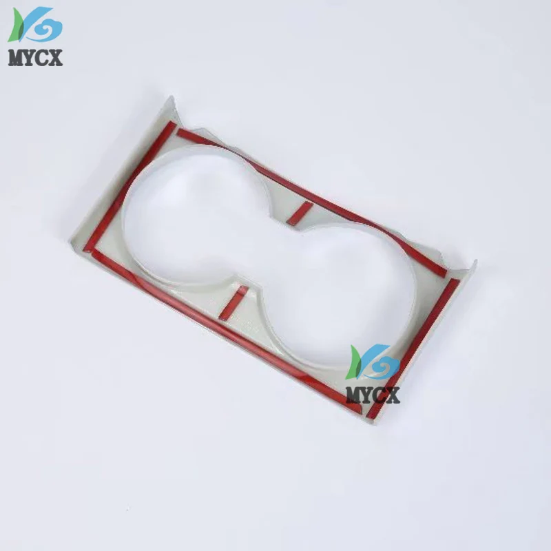 

For Mazda CX5 CX-5 CX 5 2017 2018 2019 KF Console Air Conditioner Outlet Frame Cover Trim Garnish Decotive Stickers Car Styling