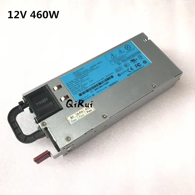 460W HE Hot-Plug Power Supply HSTNS-PL14 503296-B21 511777-001 499249-001 For HP DL360 DL380 G6 G7 G8 Server Original